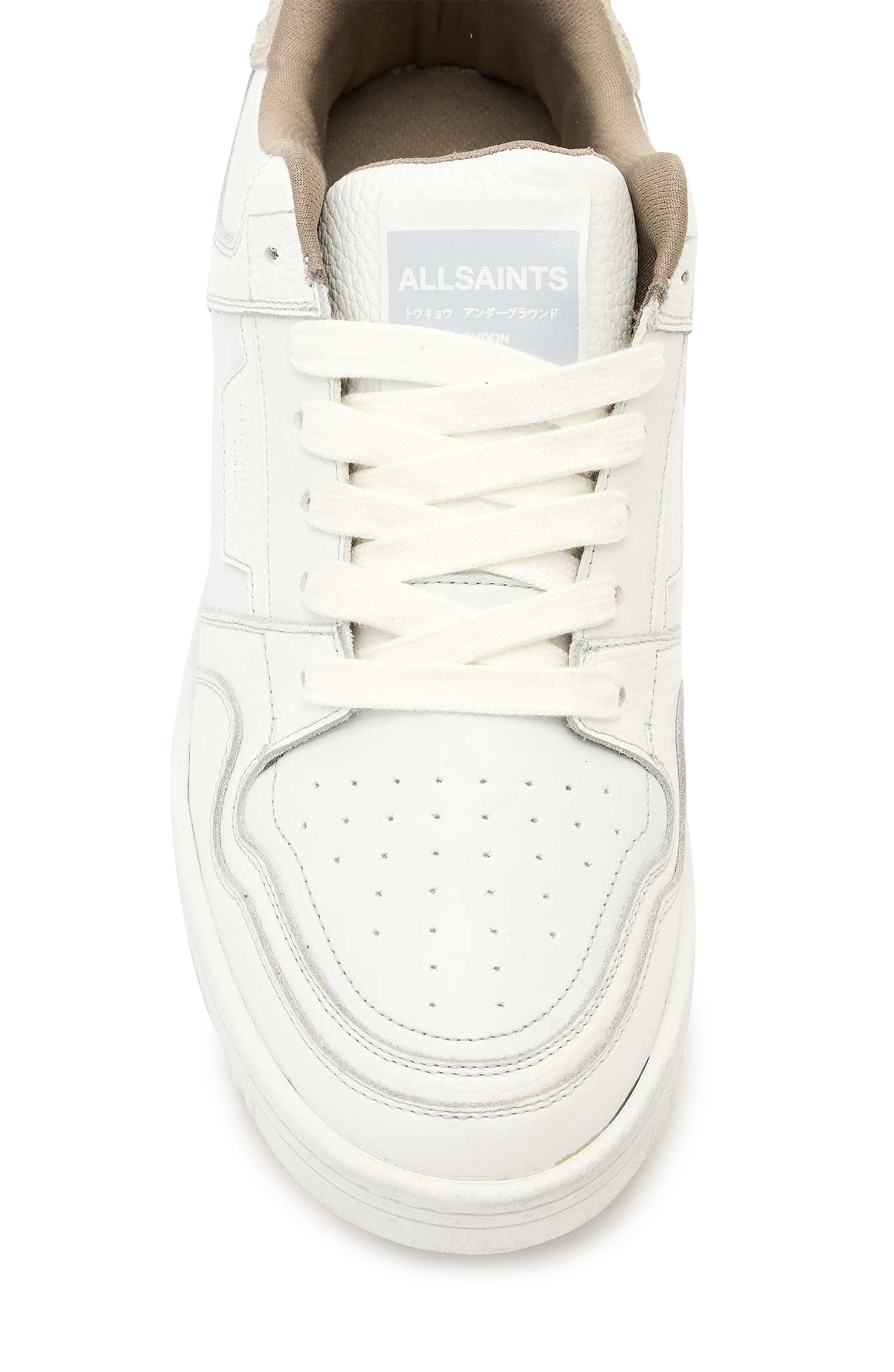 AllSaints Regan Plus Low Top Sneaker, Alternate, color, White