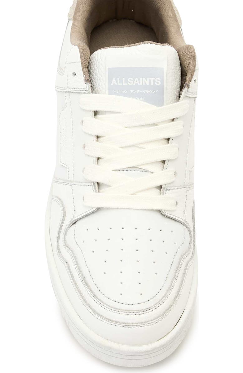 AllSaints Regan Plus Low Top Sneaker, Alternate, color, White
