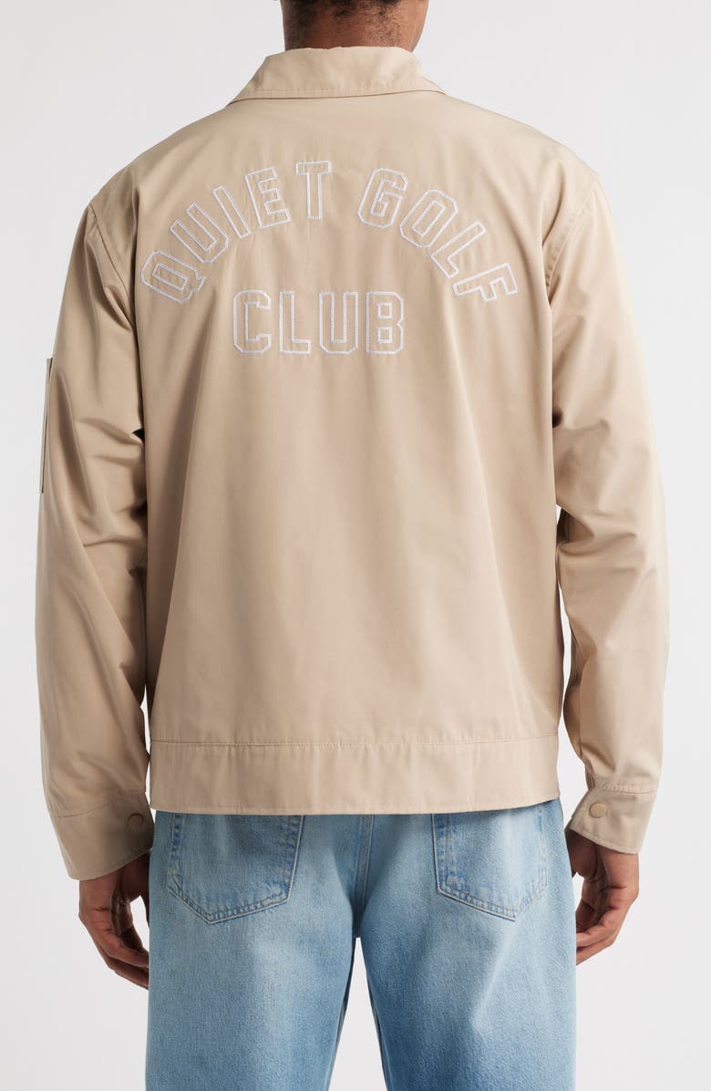 Quiet Golf QGC Work Jacket, Alternate, color, Tan