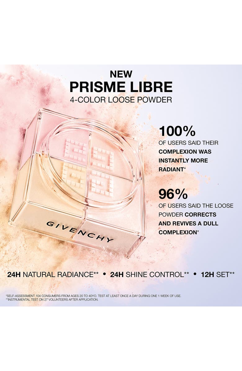 Givenchy Mini Prisme Libre Illuminating & Color-Correcting Loose Powder, Alternate, color, 03 Voile Rose
