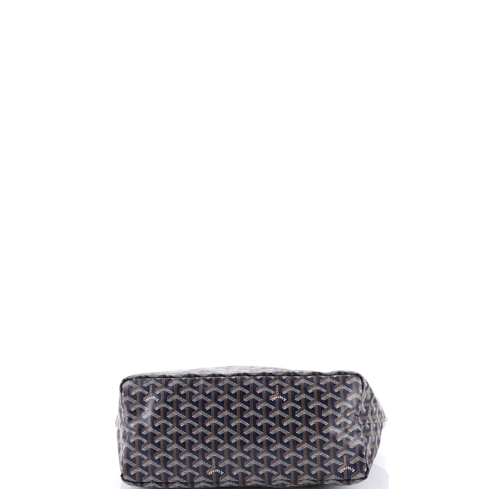 Pre-Owned Goyard Saint Louis Tote Coated Canvas PM, Alternate, color, Blue