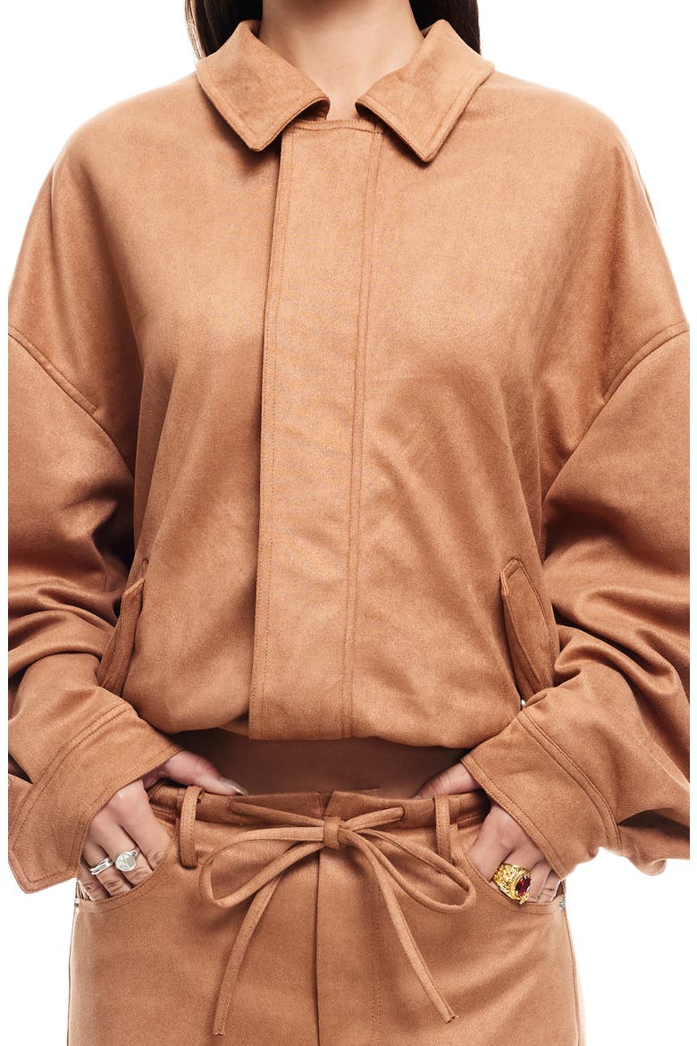 Kenny Bomber Jacket, Alternate, color, CAMEL