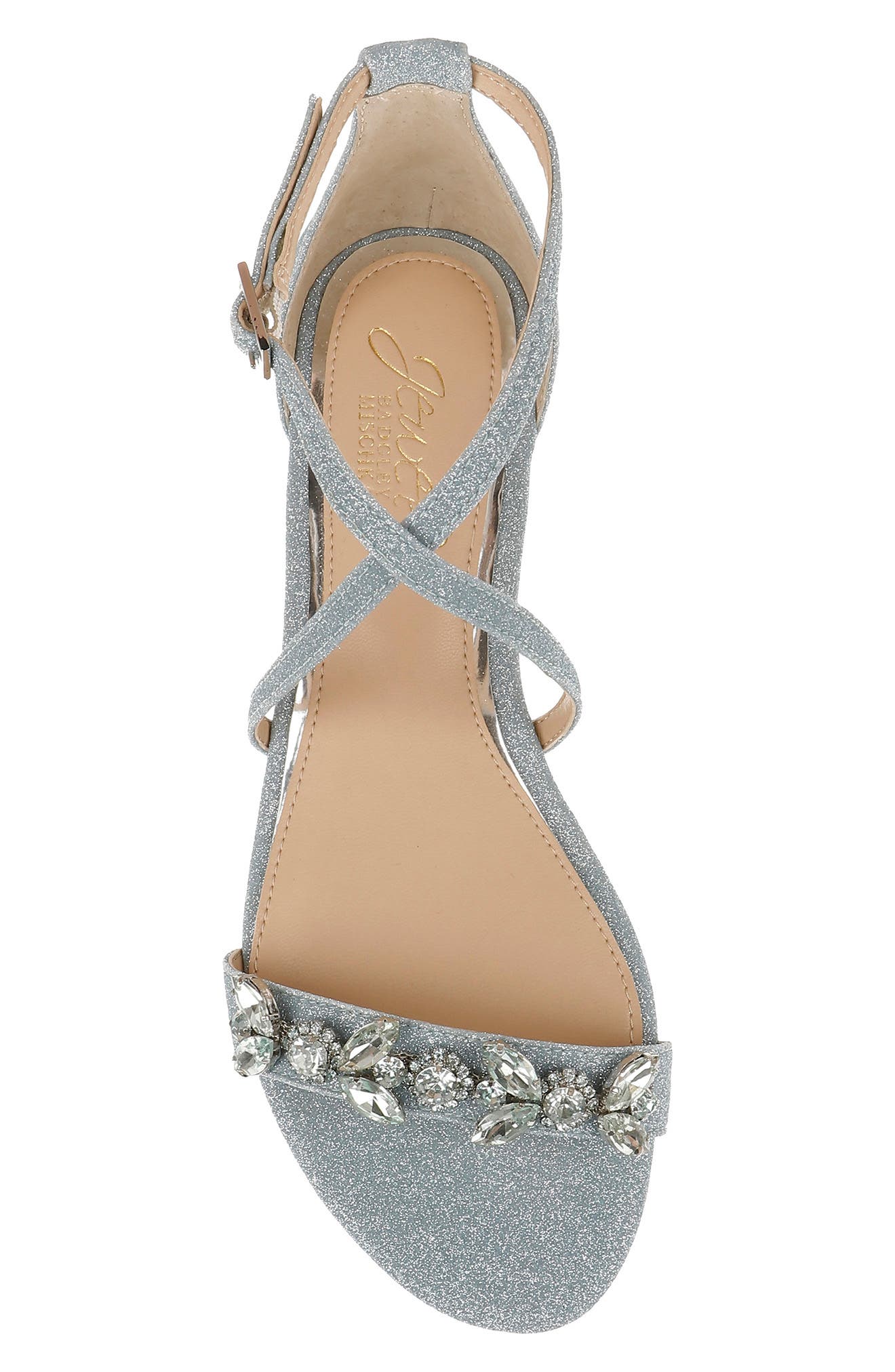 Tessy Embellished Sandal, Alternate, color, SKY BLUE