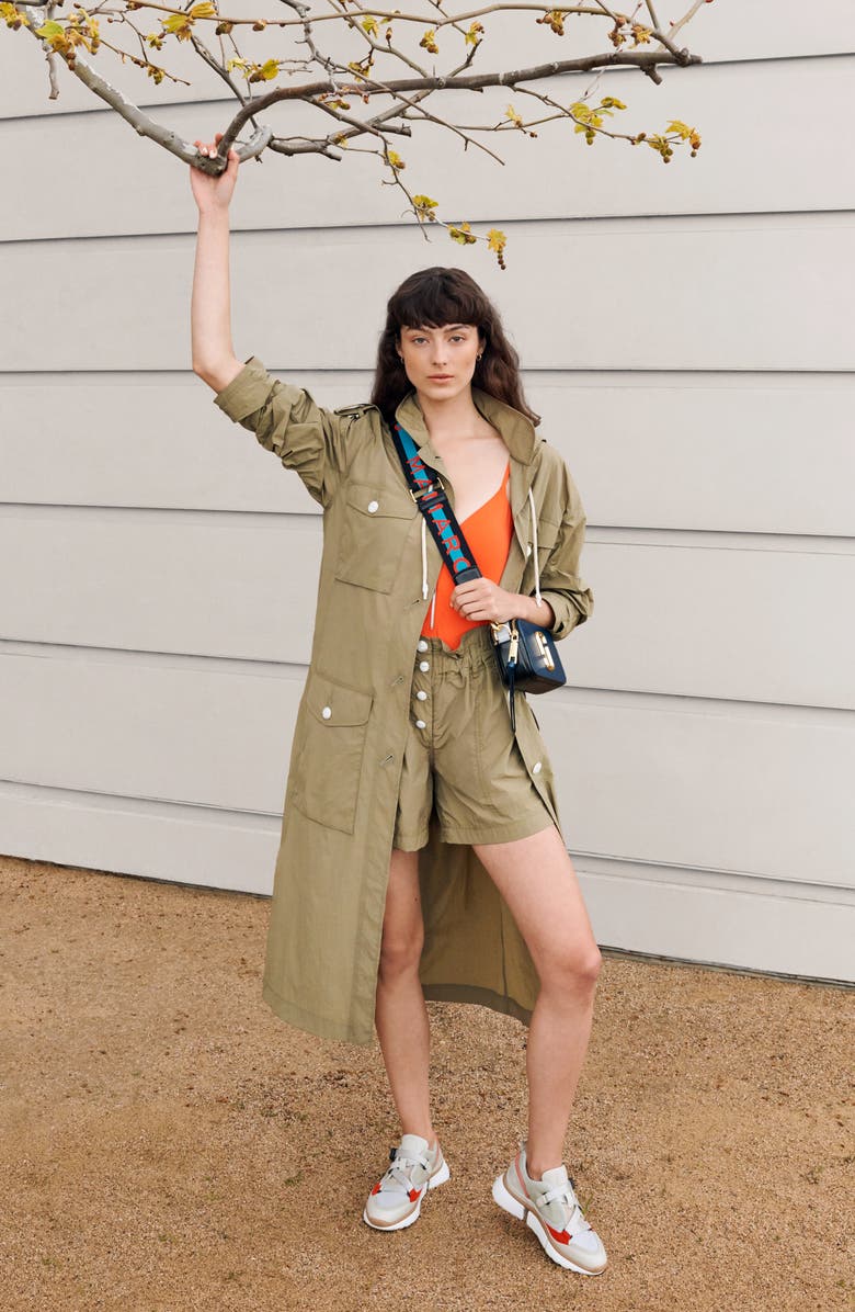 The Bikini Lab Front Zip One-Piece Swimsuit, Main, color, 