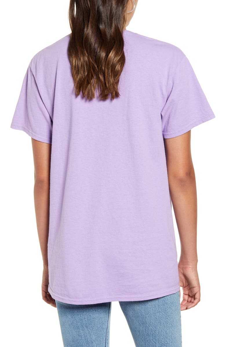 Junk Food Pink Floyd Prism Tee, Alternate, color, 