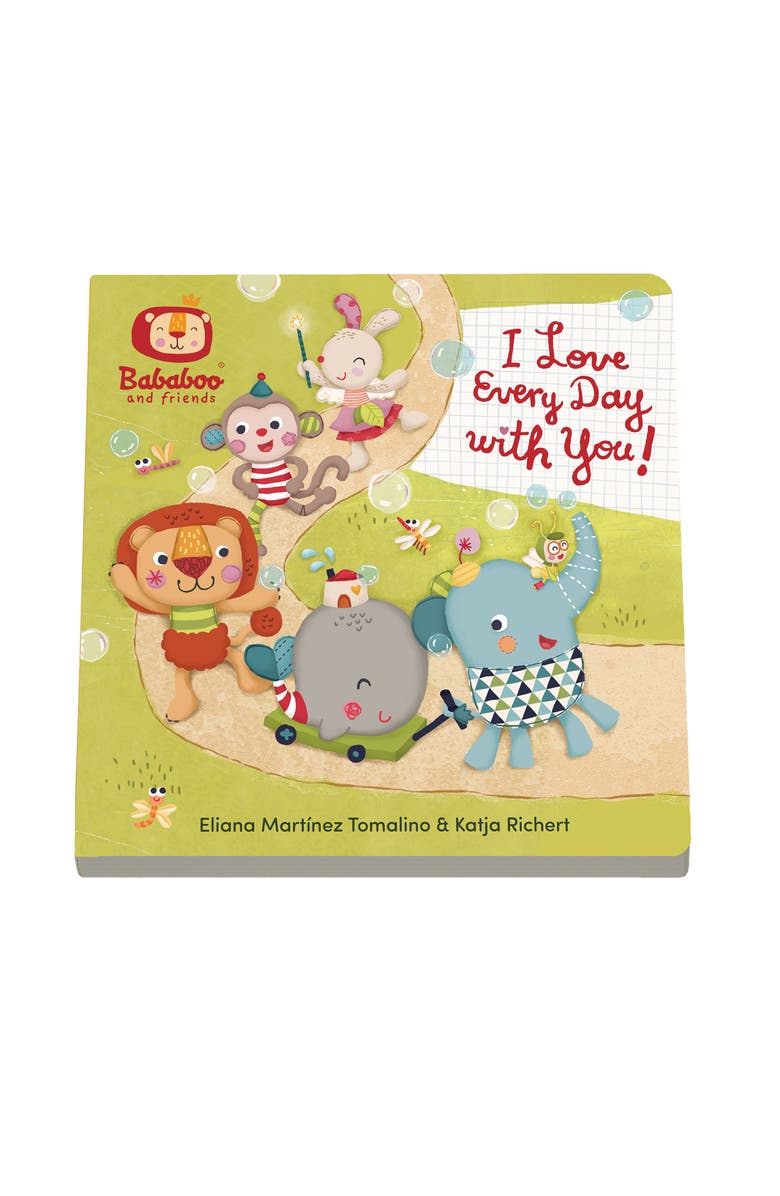 Bababoo and friends<sup>®</sup> Lolo Elephant Character Book & Plush Set, Alternate, color, Grey
