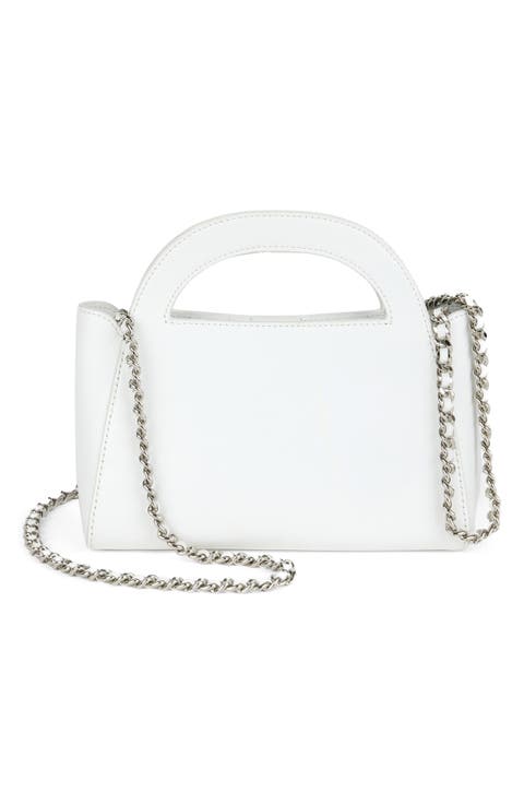 The Moonlight Leather Top Handle Bag