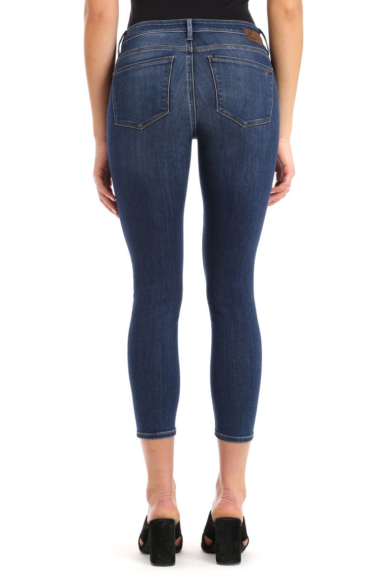 Mavi Tess Crop Skinny Jeans, Alternate, color, INDIGO SUPER SOFT