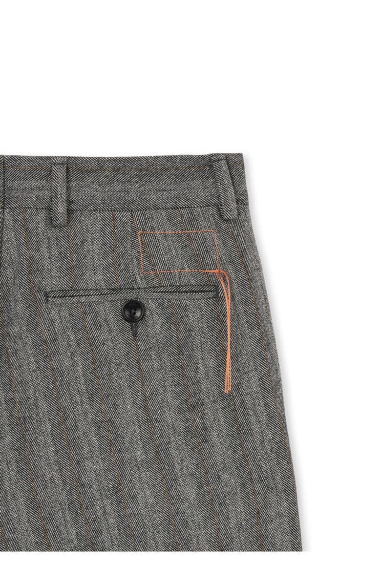 Fortela Jem Pinstripe Virgin Wool Pences Trousers, Alternate, color, Melange