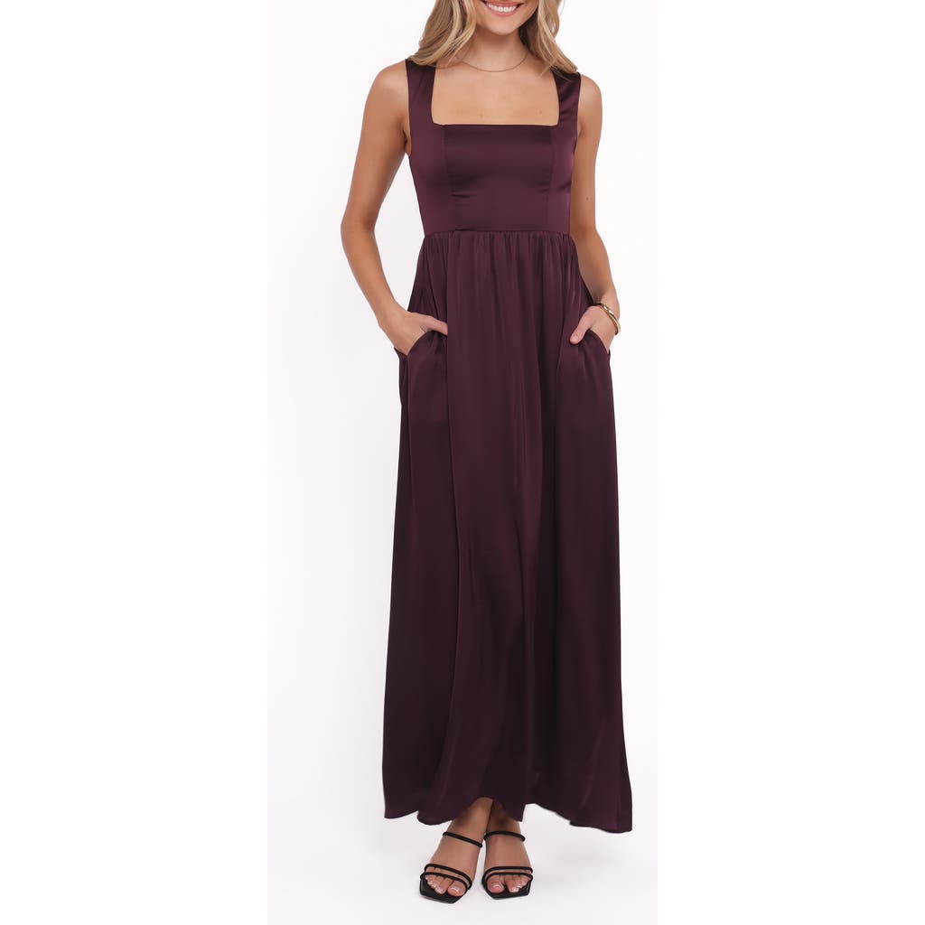 Petal & Pup Elania Sleeveless Maxi Dress in Plum at Nordstrom Rack, Size 2
