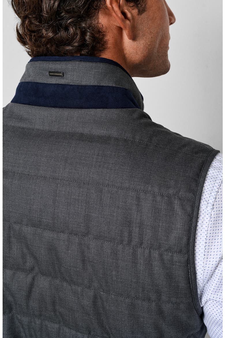 Urban Wool Vest, Alternate, color, STEEL