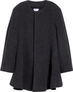Bottega Veneta Padded Wool Blend Flannel Coat