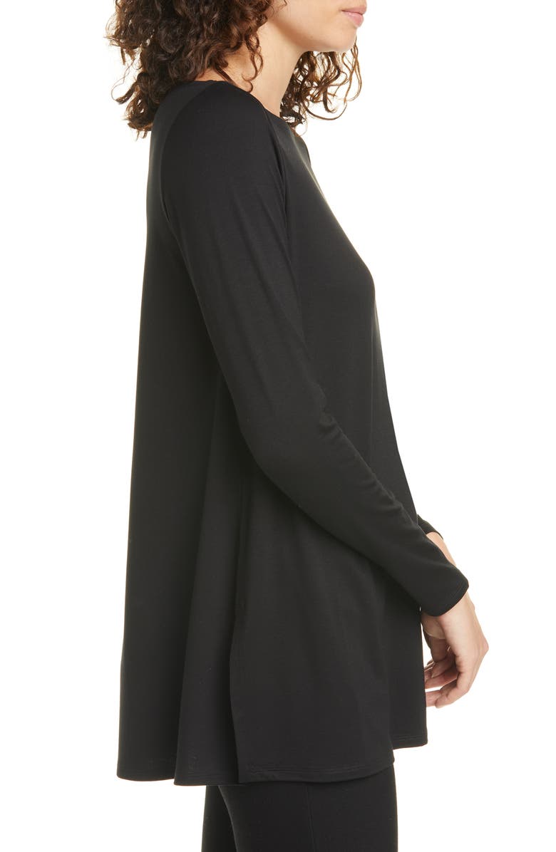 Eileen Fisher Bateau Neck Tunic, Alternate, color,
