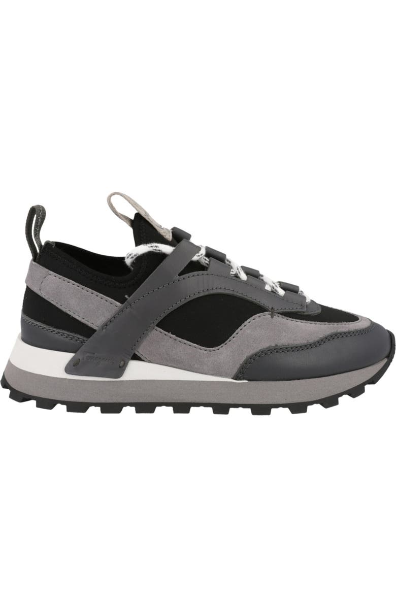 FERRAGAMO Indy Sneaker, Alternate, color, Black