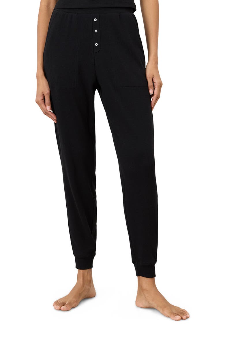 Dream Rib Jogger Made with Organic Cotton, Main, color, Black