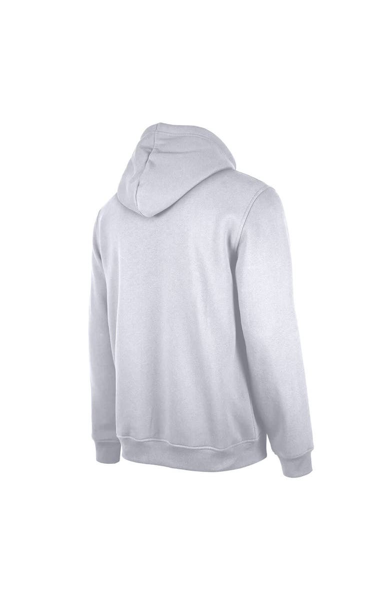 New Era Men's New Era  White Miami Heat 2024/25 City Edition Pullover Hoodie, Alternate, color, 