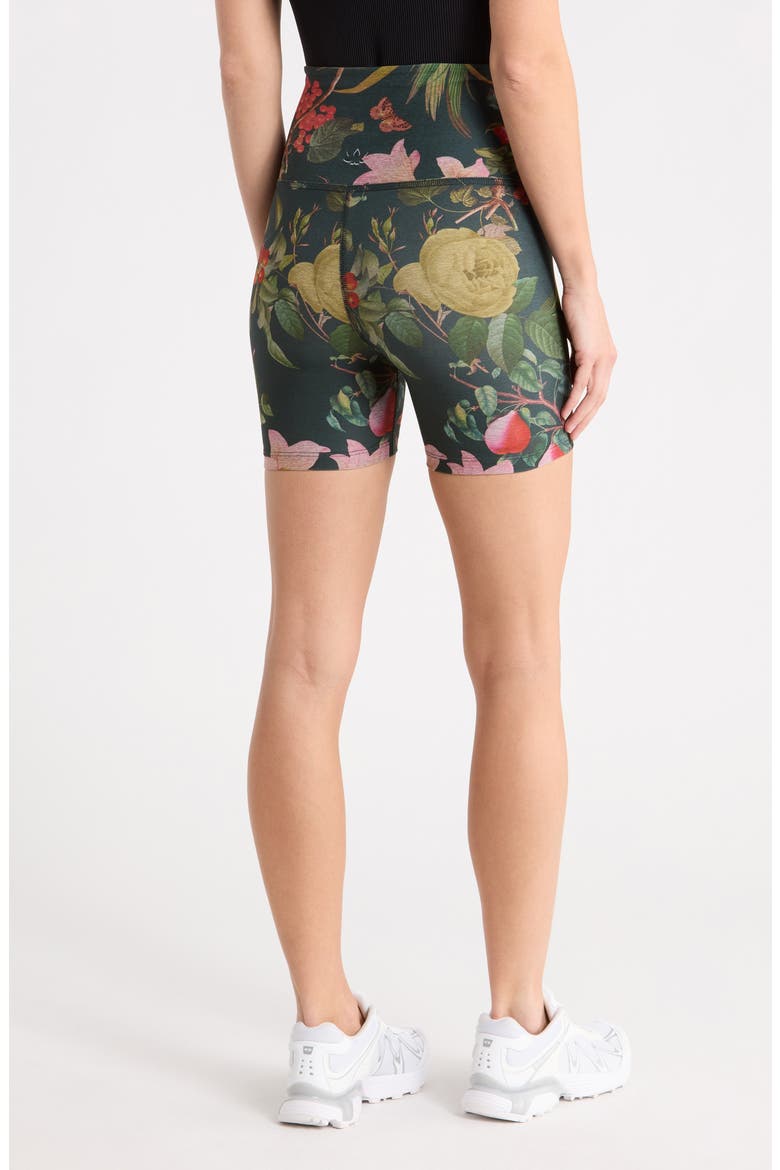 Softmark Keep Pace Bike Shorts, Alternate, color, BOTANICAL GARDEN MULTI