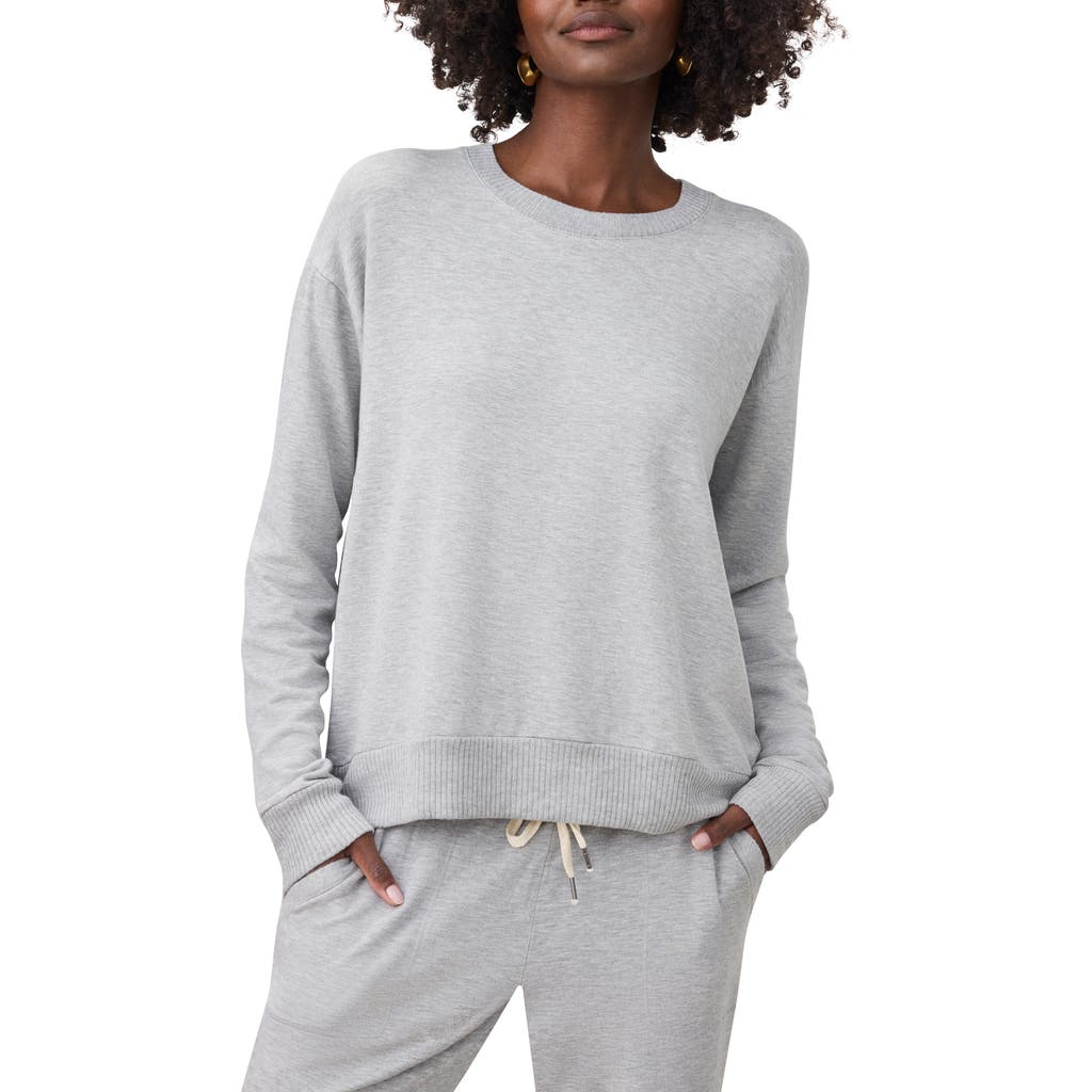 Splendid Crewneck Pullover In Gray