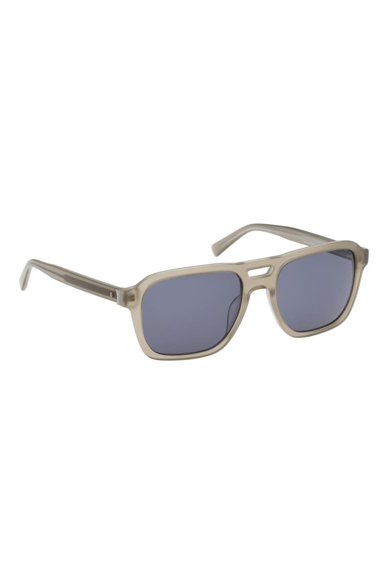 55mm Navigator Sunglasses, Alternate, color, BEIGE/ OTHER / SMOKE