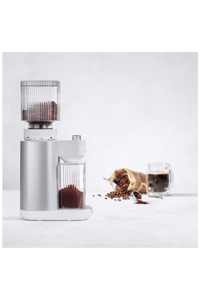 Enfinigy Burr Coffee Bean Grinder, Alternate, color, STAINLESS STEELDNU