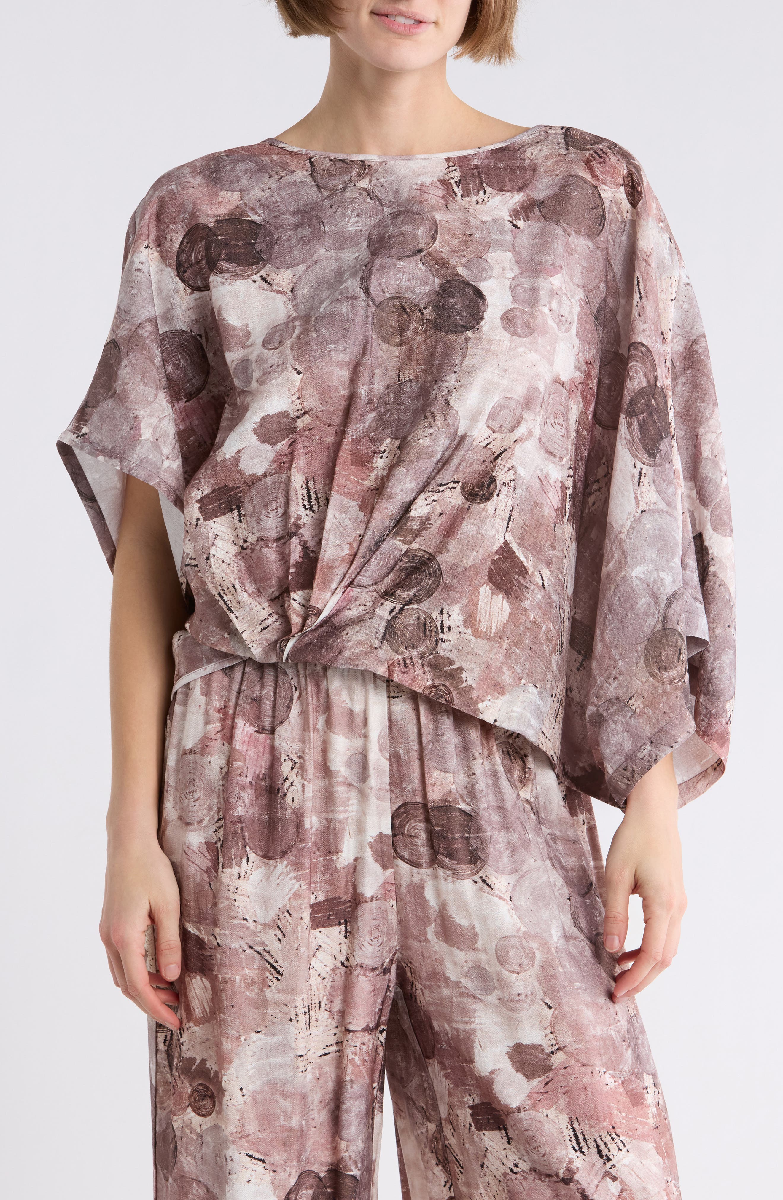 PATRIZIA LUCA Boxy Asymmetric Top