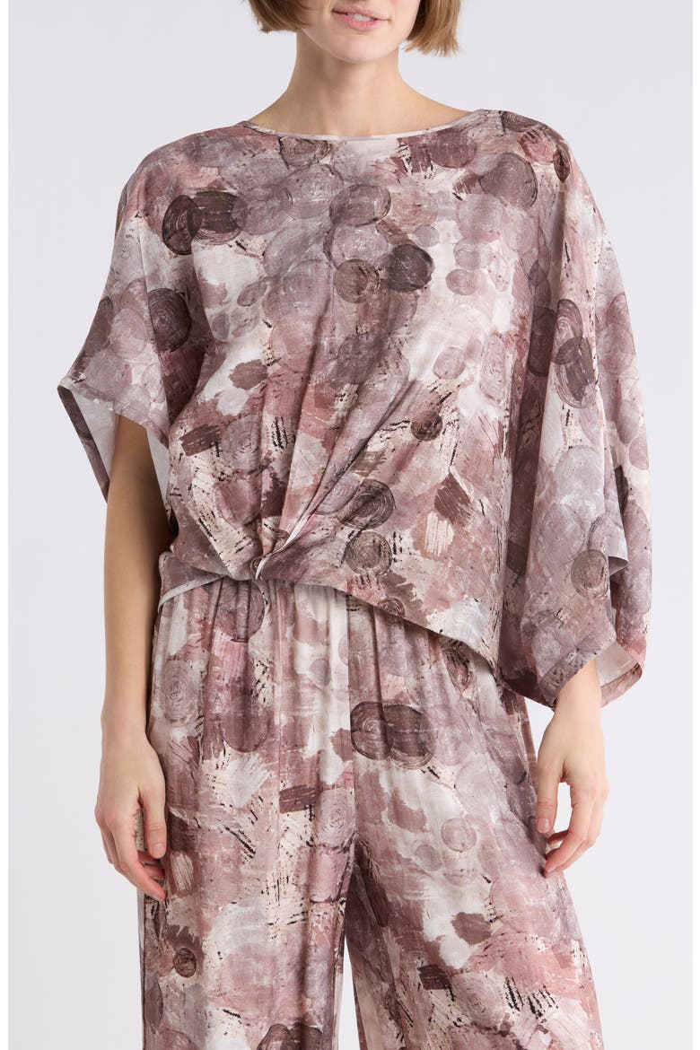 Boxy Asymmetric Top, Main, color, PINK