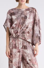 PATRIZIA LUCA Boxy Asymmetric Top