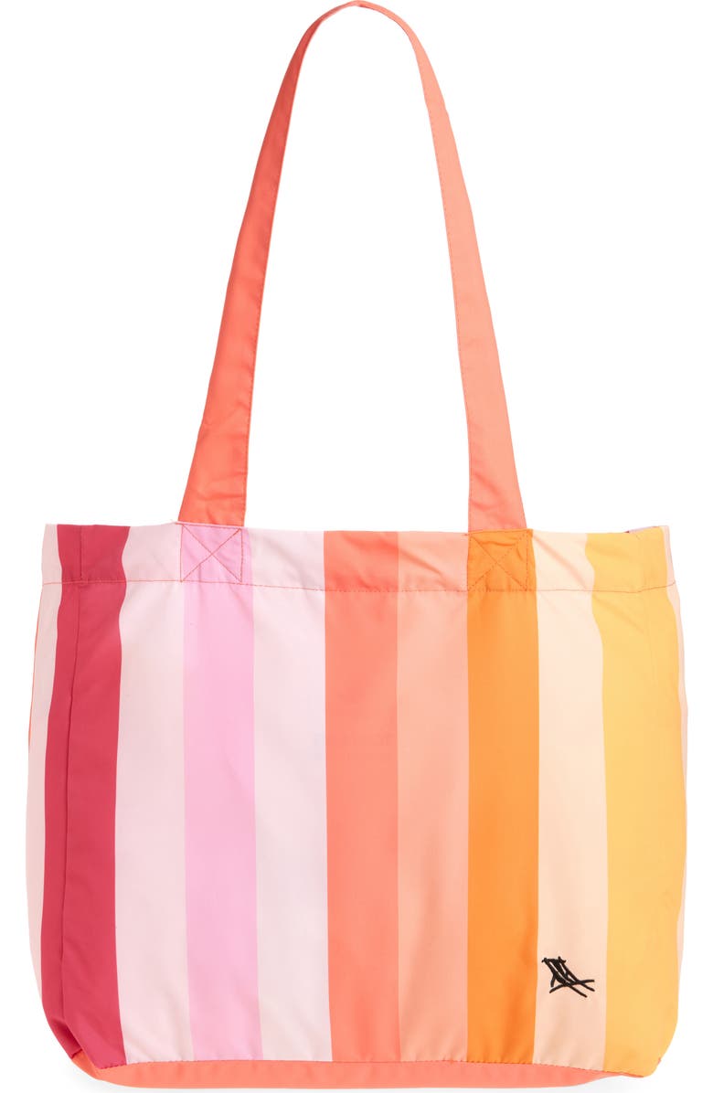 DOCK AND BAY Foldable Twill Tote, Main, color, Miami Sorbet