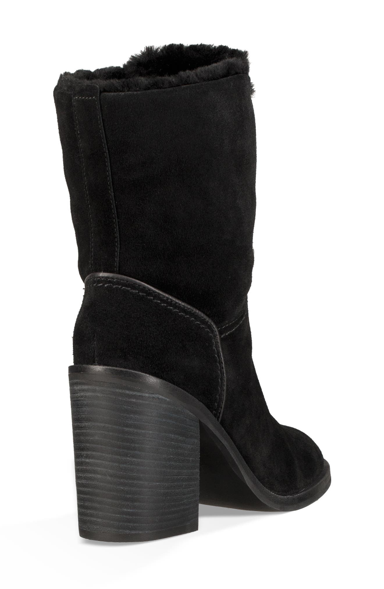 UGG<sup>®</sup> Jerene Genuine Shearling Boot, Alternate, color, 