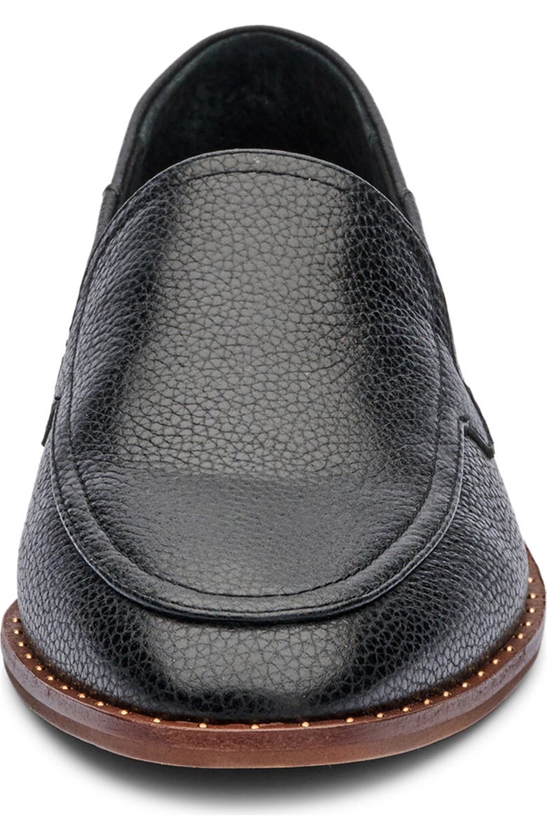 Vince Camuto Cretinian Loafer, Alternate, color, Black Souffle Lux