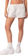 EDIKTED Leslie Cotton Drawstring Shorts