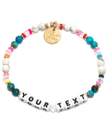Joyful Custom Beaded Stretch Bracelet