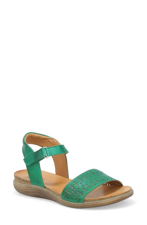 Miz Mooz Mave Ankle Strap Sandal In Emerald