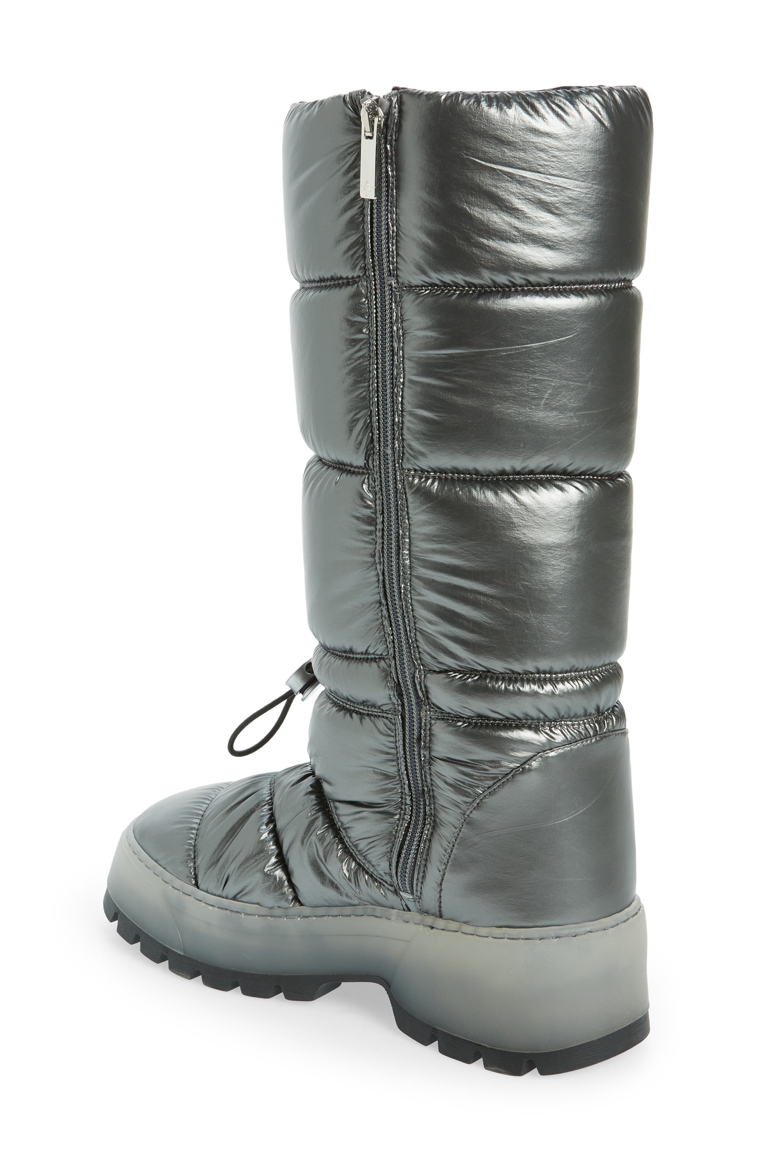 Aquatalia Arlo Metallic Weatherproof Tall Boot, Alternate, color, 