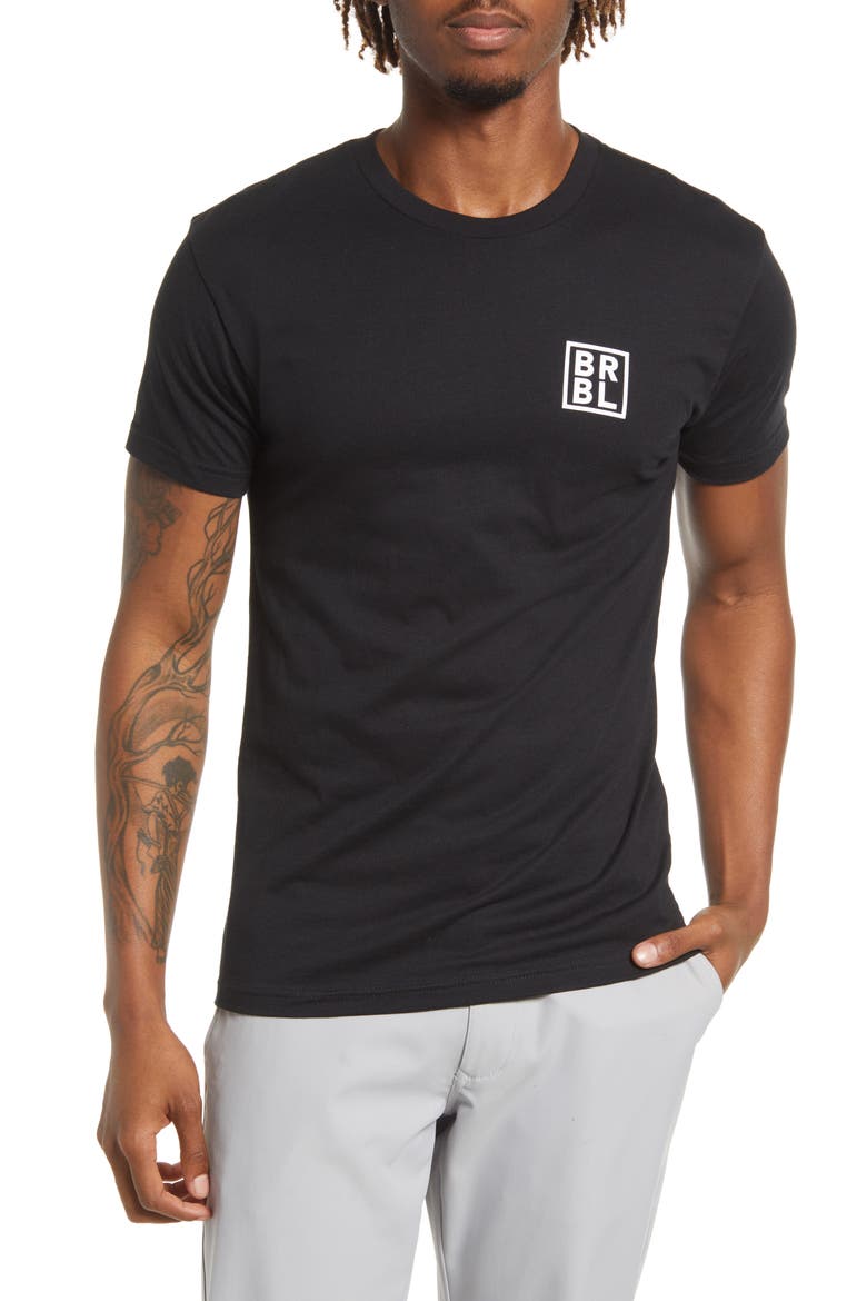 Men's The Boundaries Crewneck T-Shirt, Main, color, BLACK