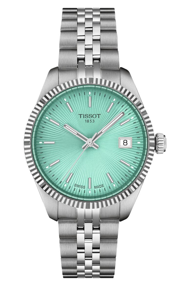 Ballade Bracelet Watch, 34mm, Main, color, GREEN
