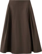 MANGO Pleated Midi Skirt