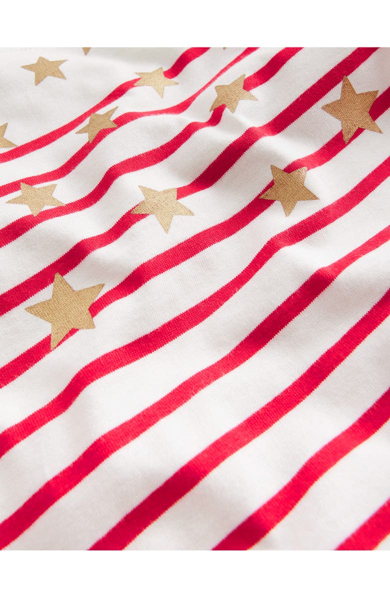 Mini Boden Kids' Breton Stripe & Stars Long Sleeve Cotton T-Shirt, Alternate, color,