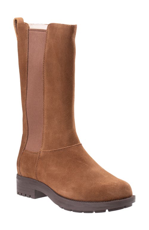 Revitalign Linden Side Stretch Panel Boot In Brown