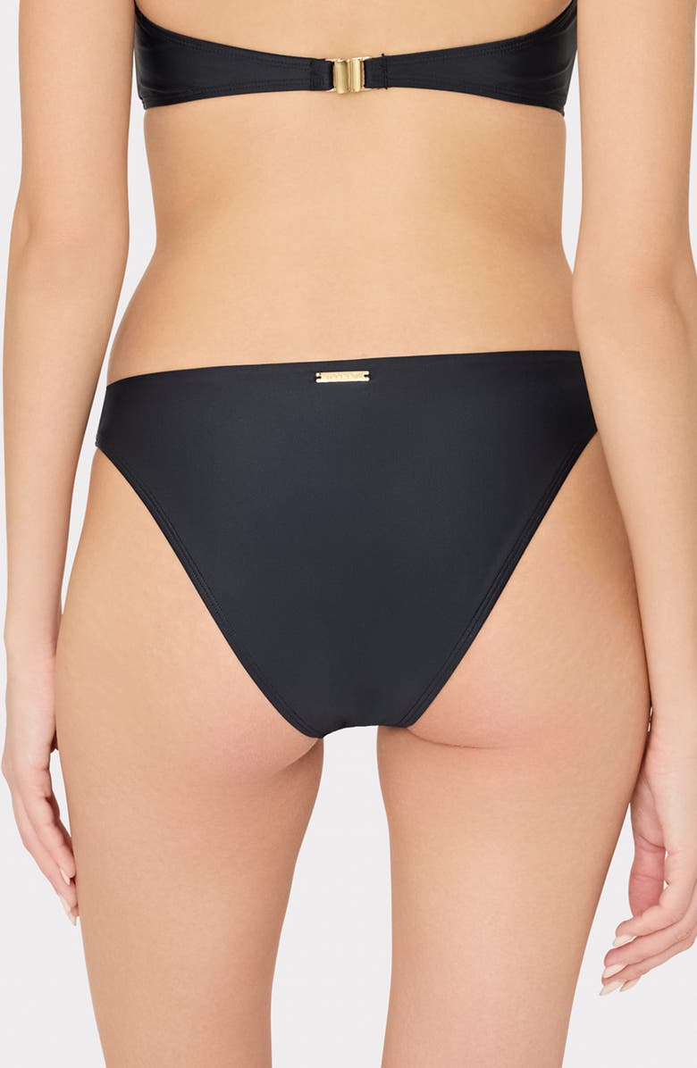 Milly Solid Margot Bikini Bottoms, Alternate, color, 