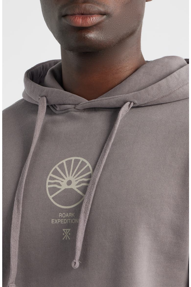 Expeditions Oversize Cotton Graphic Hoodie, Alternate, color, SHARK