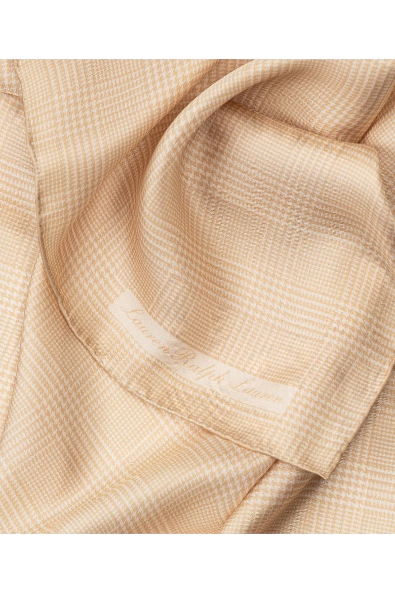 Glenplaid Square, Alternate, color, Sand Dune