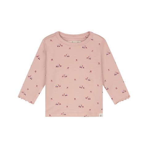 Duck And Bow Print Tee (baby)