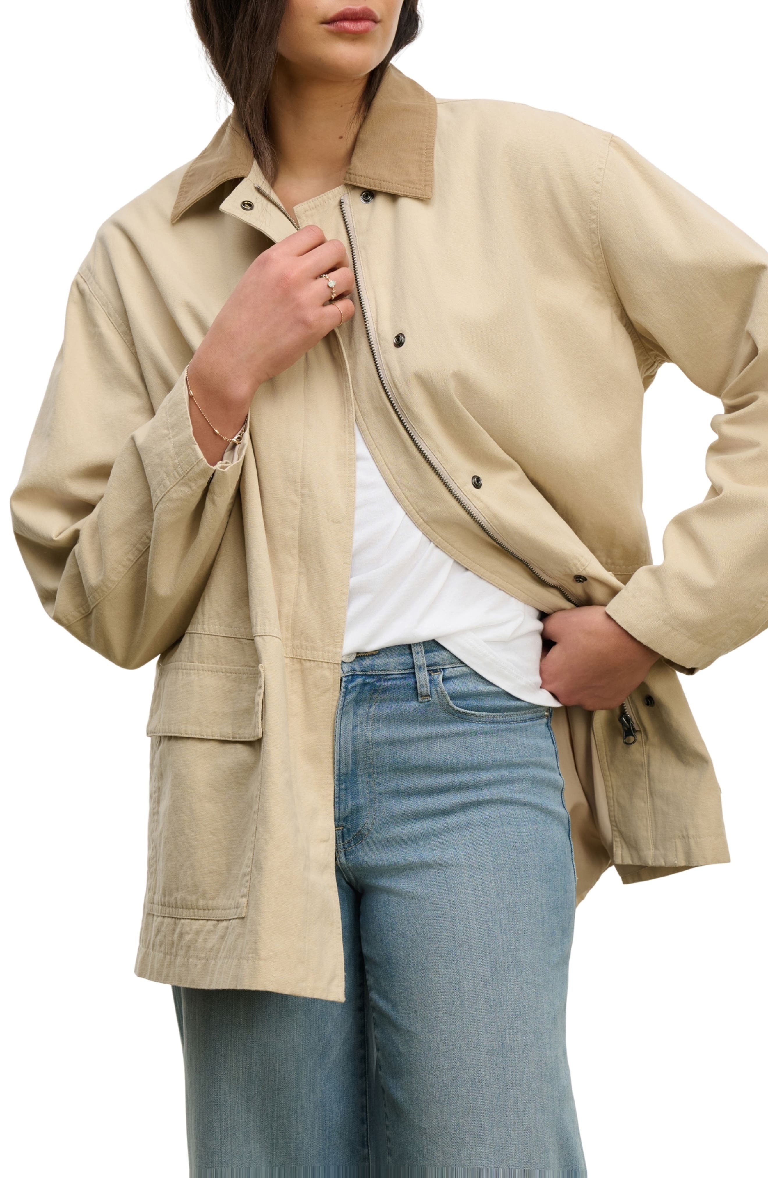 Rosa Cotton Canvas Jacket