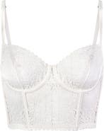 Huit Amoureuse Embroidered Underwire Bustier