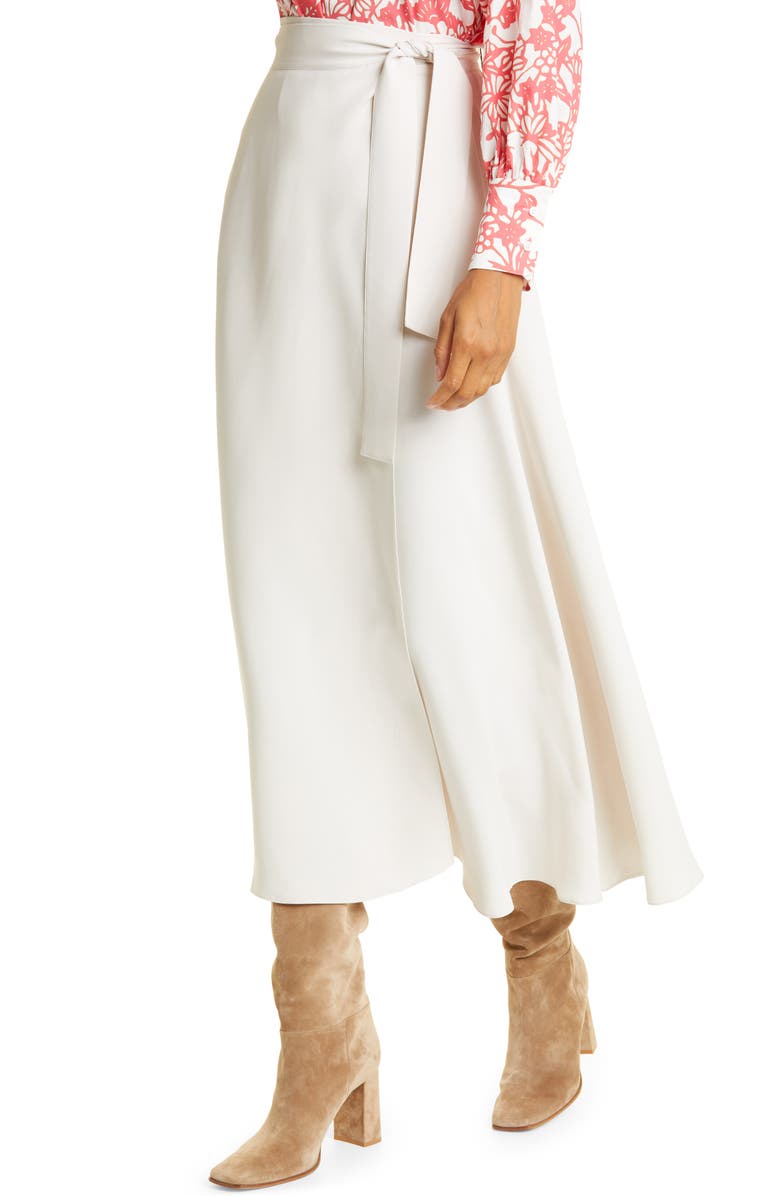 Careste Zara Silk Wrap Skirt, Alternate, color, 