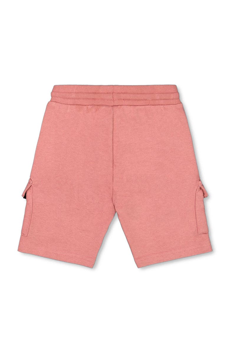 Deux par Deux Baby Boy's French Terry Short Dark Old Rose, Alternate, color,