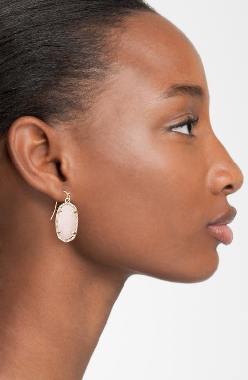Kendra Scott Dani Stone Drop Earrings In Gold