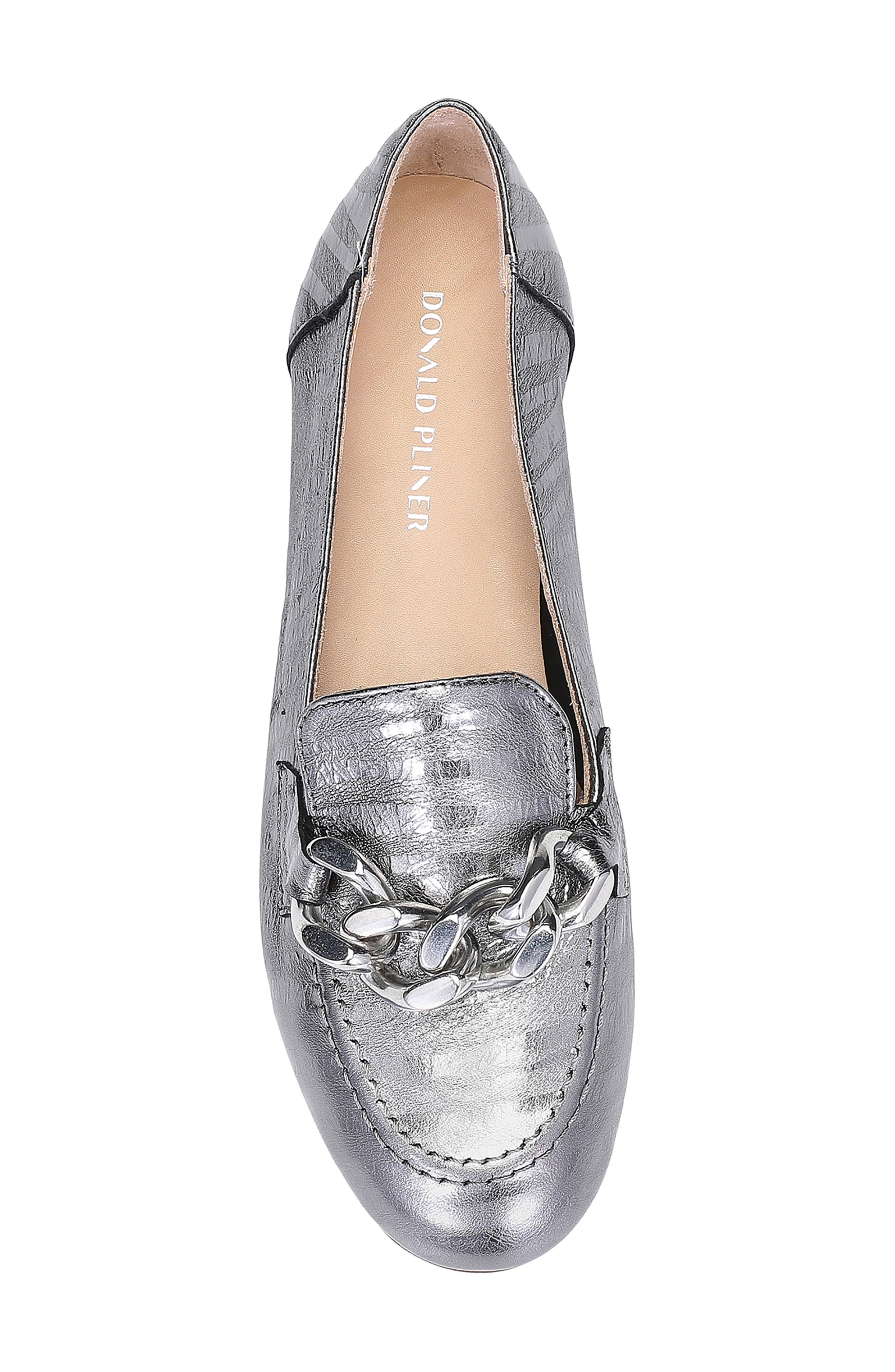 Balton Loafer, Alternate, color, PEWTER LEATHER