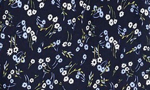 Shop Madewell Floral Seamed Flutter Sleeve Maxi Dress In Vintage Ditsy Pear Accent